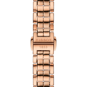 Tissot T-Lady White Mother-Of-Pearl Dial Women 30mm