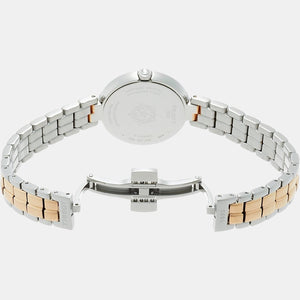 Flamingo Women Quartz White Dial Analog Stainless Steel Watch T0942102211100