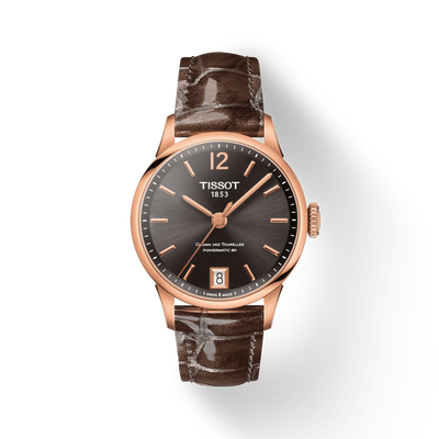 Tissot T-Classic Gunmetal Dial Women 32mm