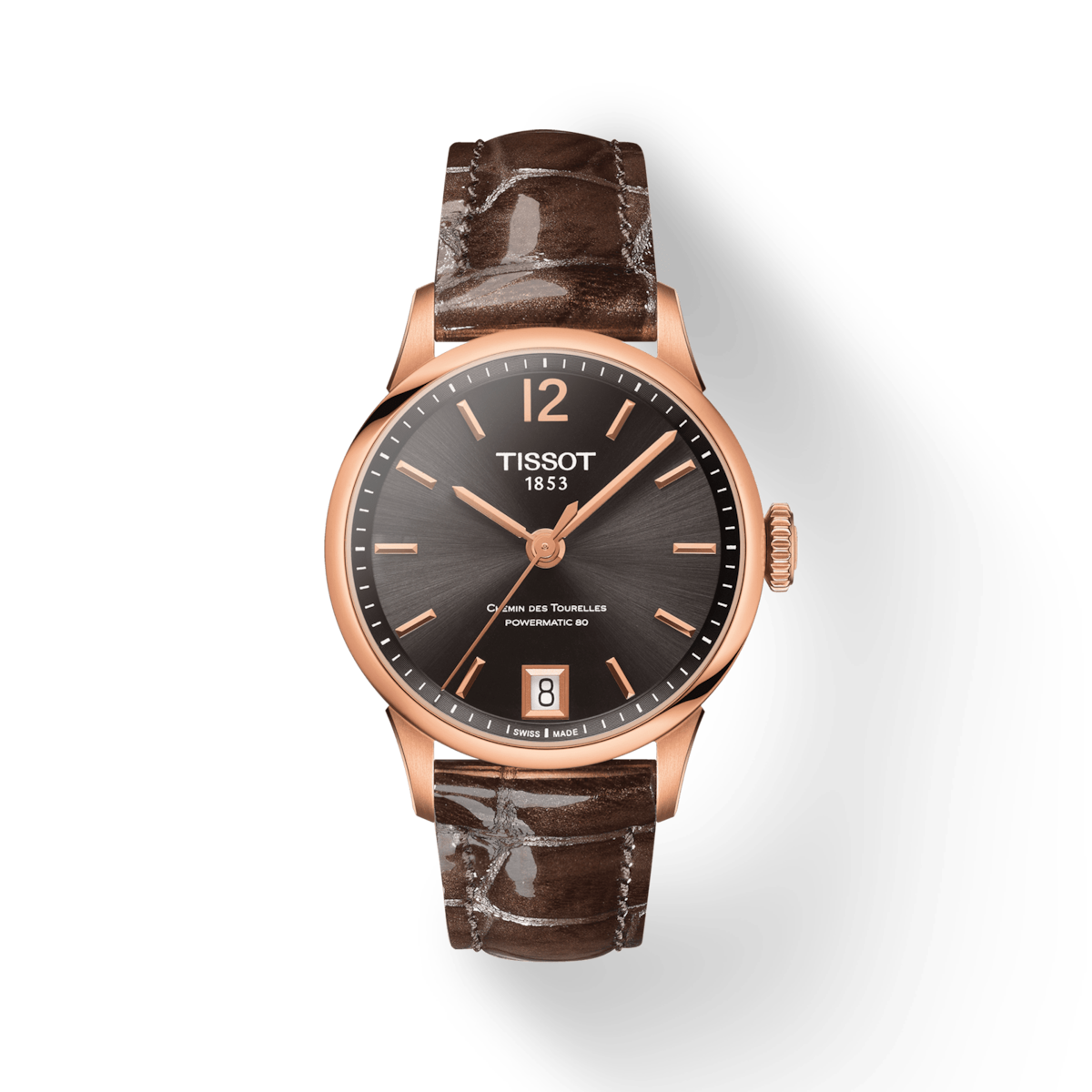 Tissot T-Classic Gunmetal Dial Women 32mm