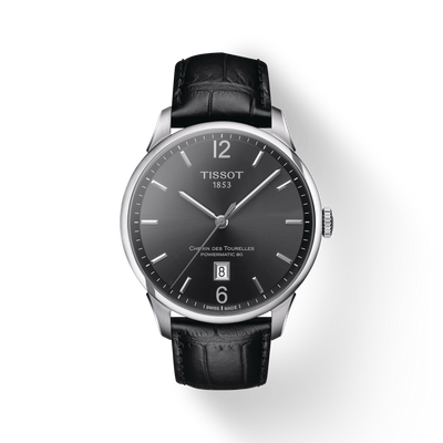 Tissot T-Classic Gunmetal Dial Men 42mm