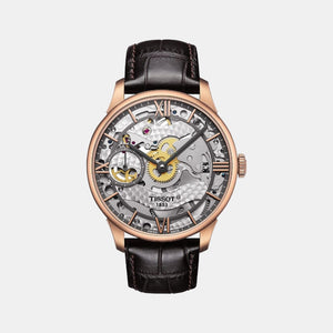 Chemin Des Tourelles Men Analog Leather Watch T0994053641800