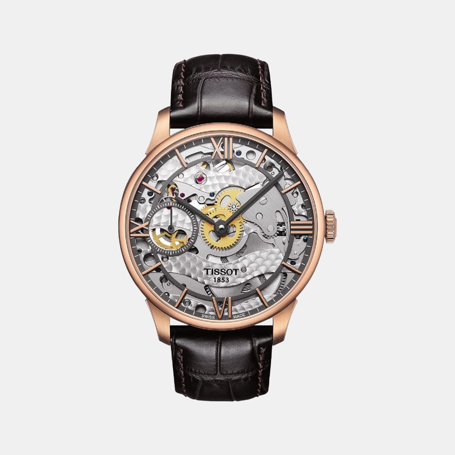 Chemin Des Tourelles Men Analog Leather Watch T0994053641800