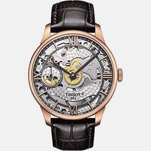 Chemin Des Tourelles Men Analog Leather Watch T0994053641800