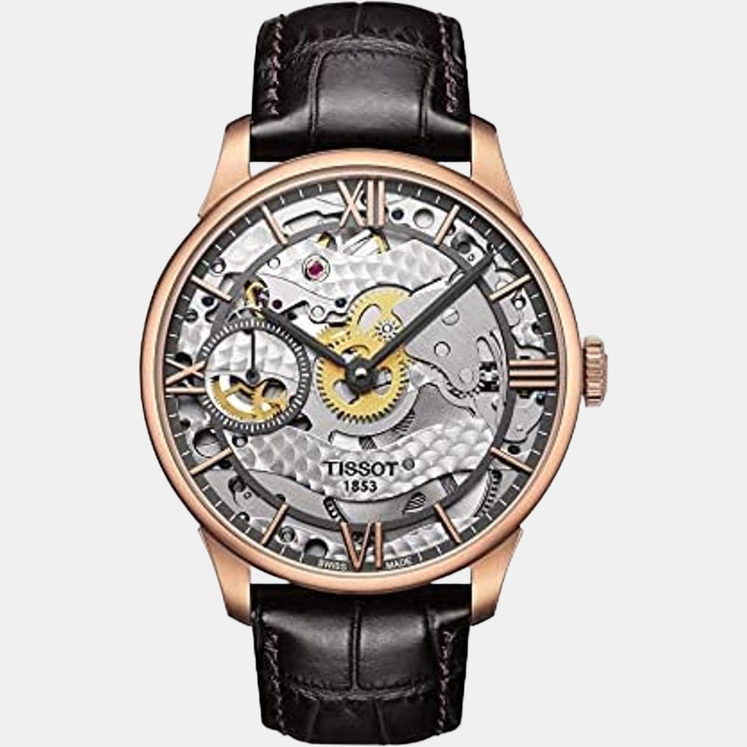 Chemin Des Tourelles Men Analog Leather Watch T0994053641800