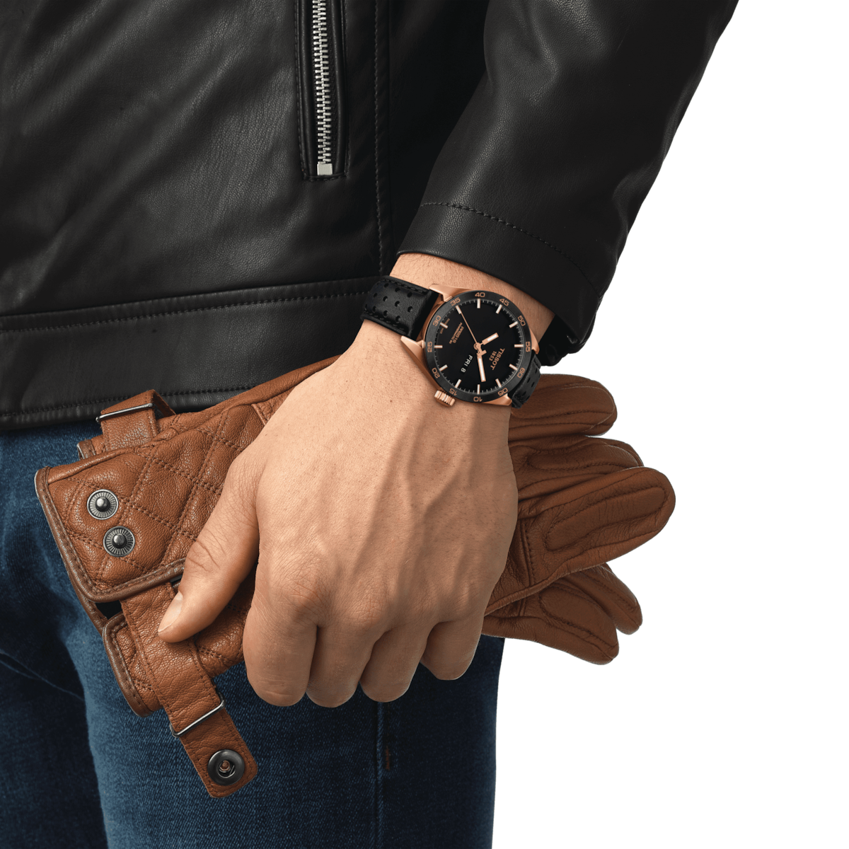Tissot T-Sport Black Dial Men 42mm
