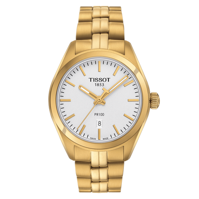Tissot T-Classic Silver Dial Women 33mm