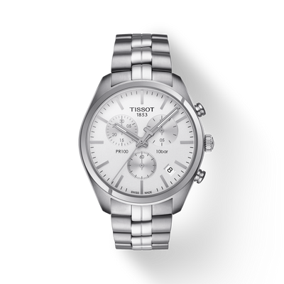 Tissot T-Classic Silver Dial Men 41mm