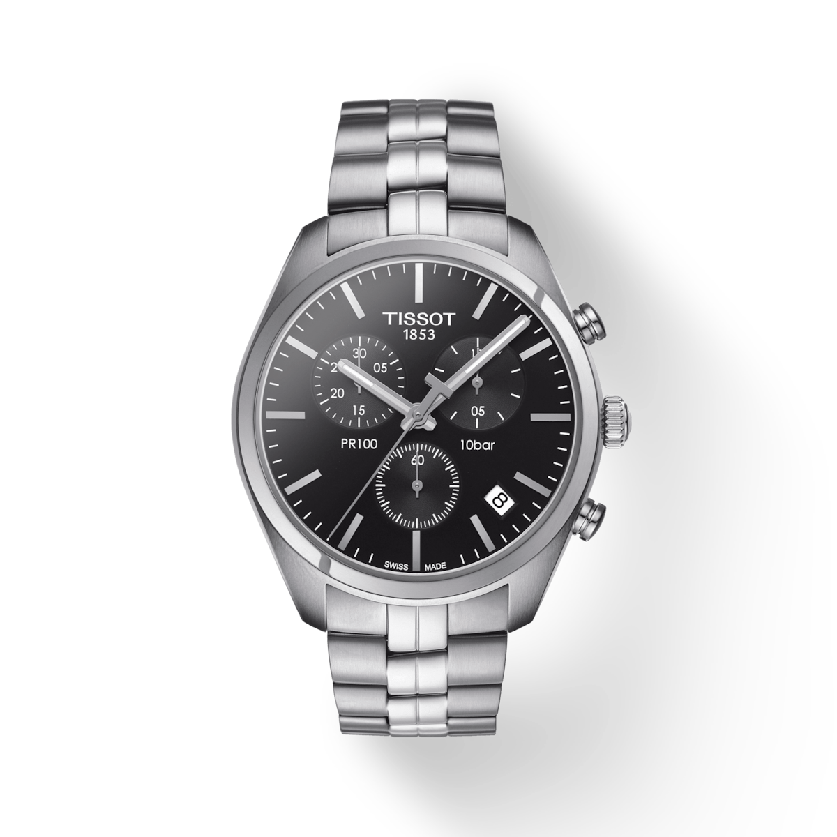 Tissot T-Classic Black Dial Men 41mm