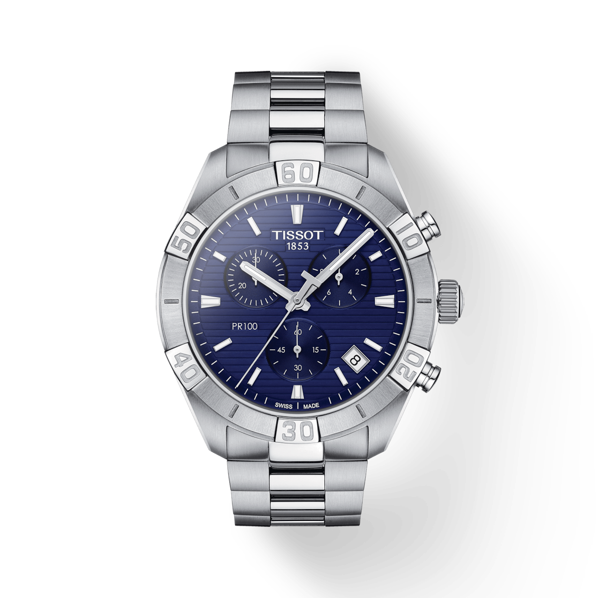 Tissot T-Classic Blue Dial Men 44mm