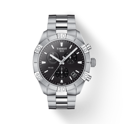 Tissot T-Classic Black Dial Men 44mm