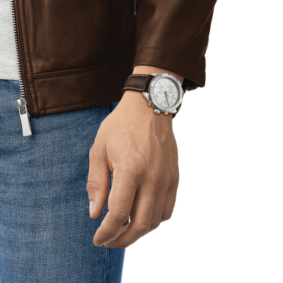 Tissot T-Classic Silver Dial Men 44mm