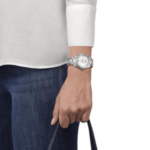 Tissot T-Classic White Mother-Of-Pearl Dial Women 36mm