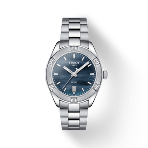 Tissot T-Classic Black Mother-Of-Pearl Dial Women 36mm