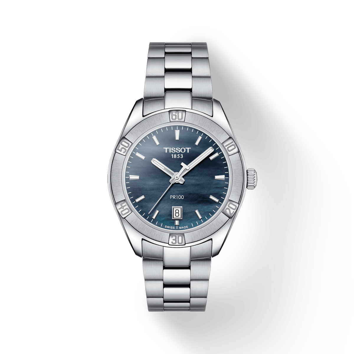 Tissot T-Classic Black Mother-Of-Pearl Dial Women 36mm