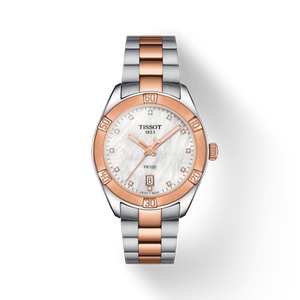 Tissot T-Classic White Mother-Of-Pearl Dial Women 36mm