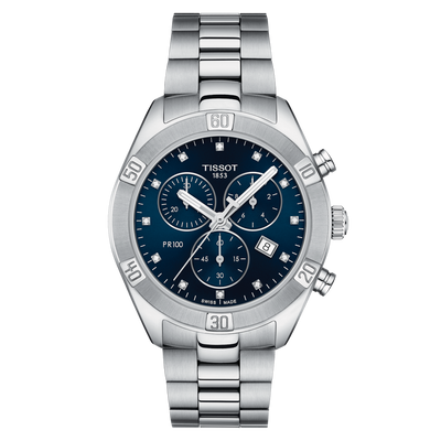 Tissot T-Classic Blue Dial Women 38mm