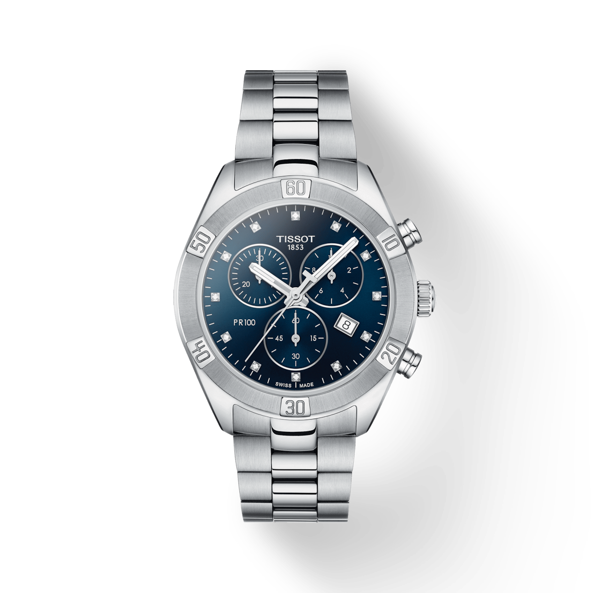 Tissot T-Classic Blue Dial Women 38mm