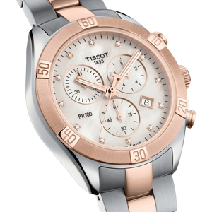 Tissot T-Classic White Mother-Of-Pearl Dial Women 38mm