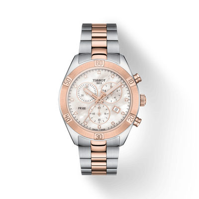Tissot T-Classic White Mother-Of-Pearl Dial Women 38mm