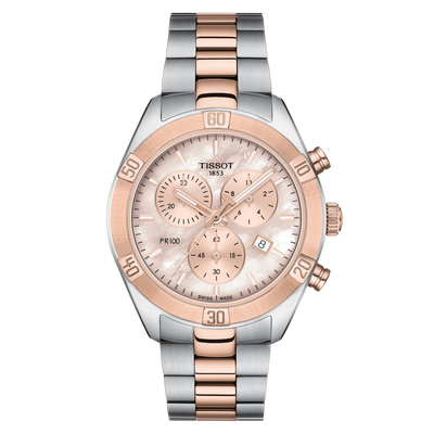 Tissot T-Classic White Mother-Of-Pearl Dial Women 38mm