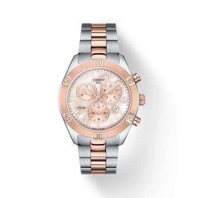 Tissot T-Classic White Mother-Of-Pearl Dial Women 38mm