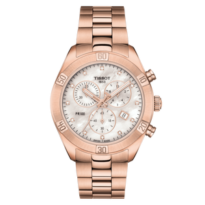 Tissot T-Classic White Mother-Of-Pearl Dial Women 38mm