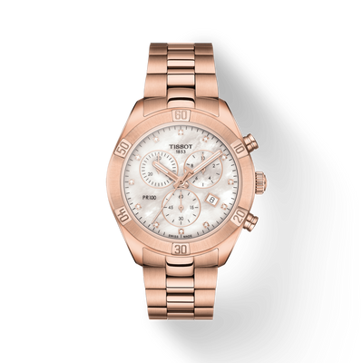 Tissot T-Classic White Mother-Of-Pearl Dial Women 38mm