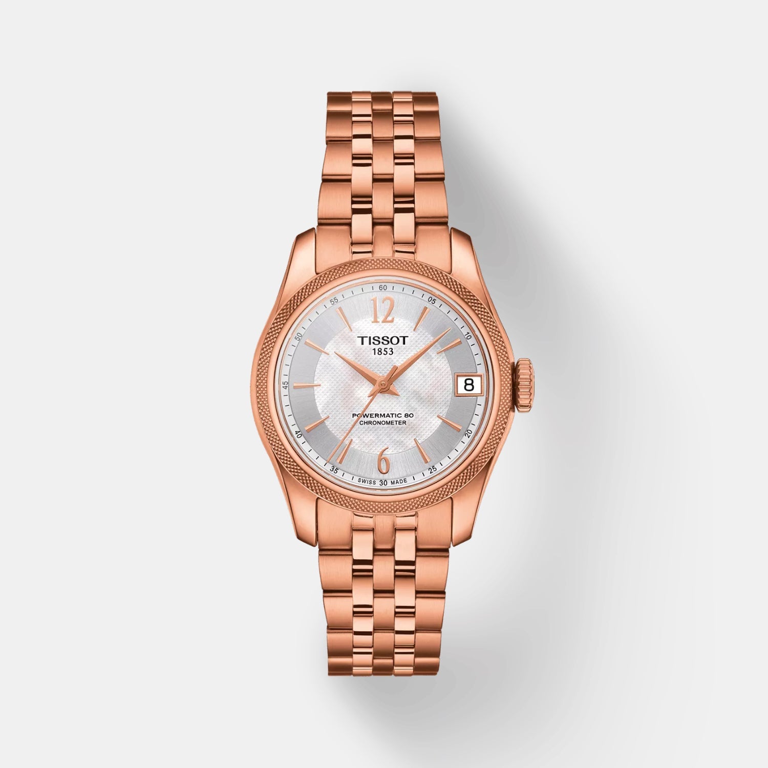 Ballade Powermatic Women Automatic Mother Of Pearl Dial Analog Stainless Steel Watch T1082083311700