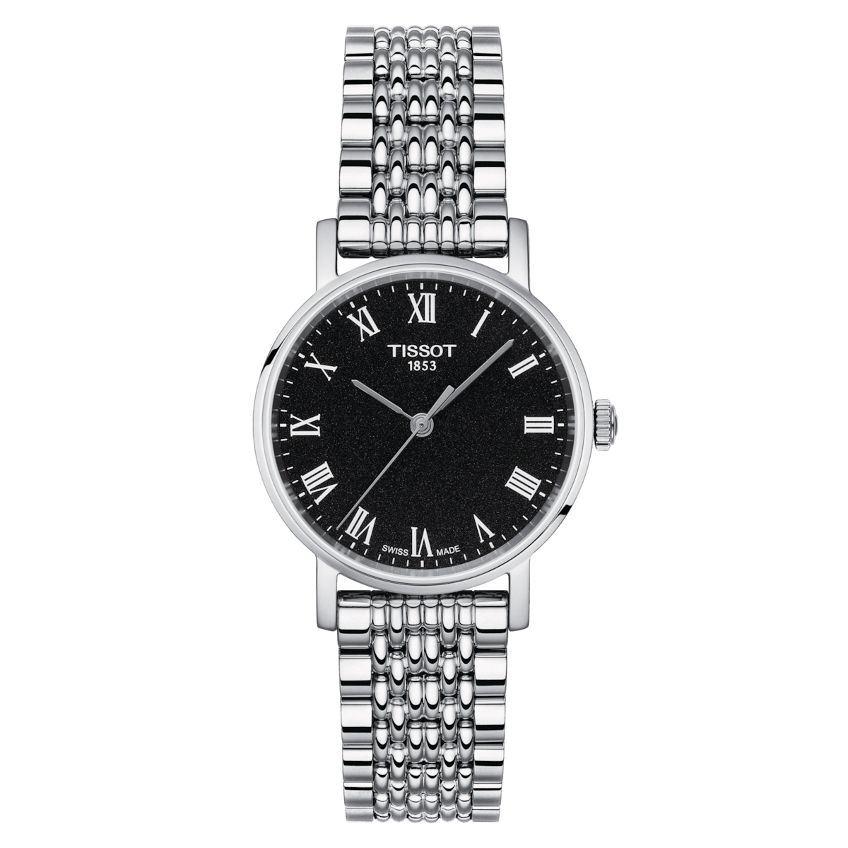 Tissot T-Classic Black Dial Women 30mm