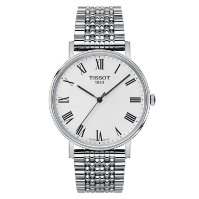 Tissot T-Classic Silver Dial Men 38mm