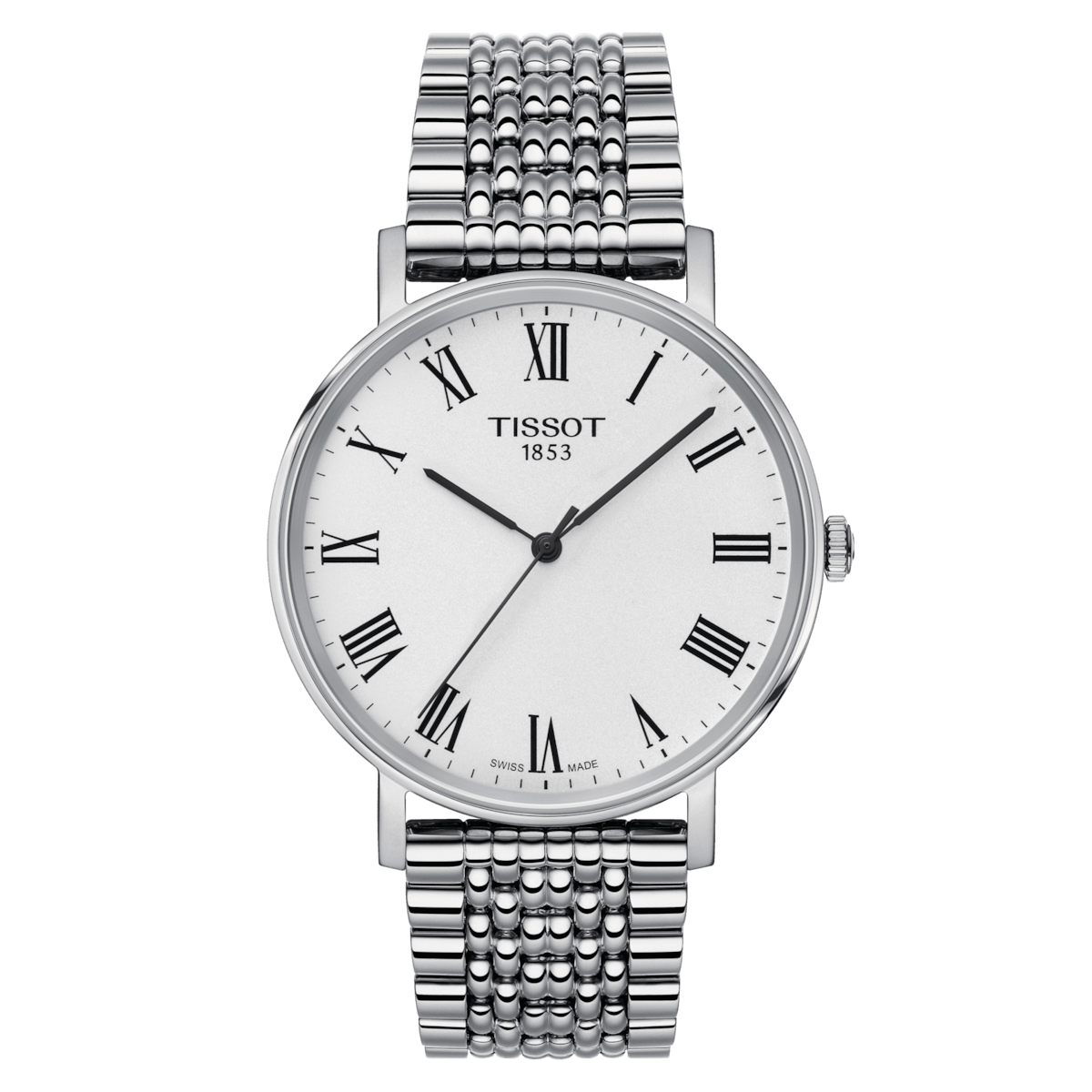 Tissot T-Classic Silver Dial Men 38mm