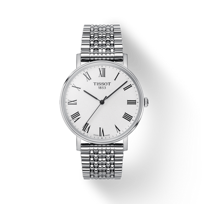 Tissot T-Classic Silver Dial Men 38mm