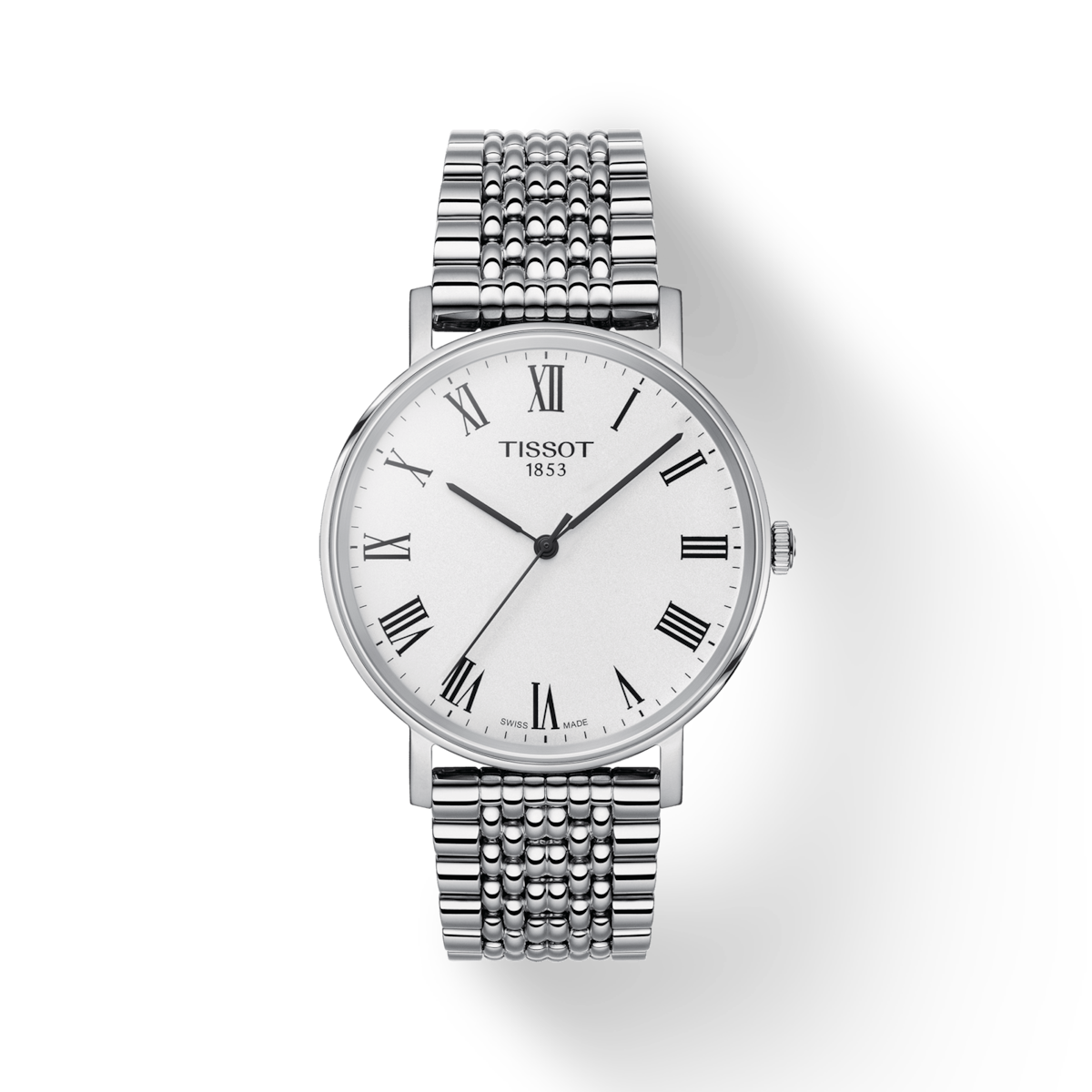 Tissot T-Classic Silver Dial Men 38mm