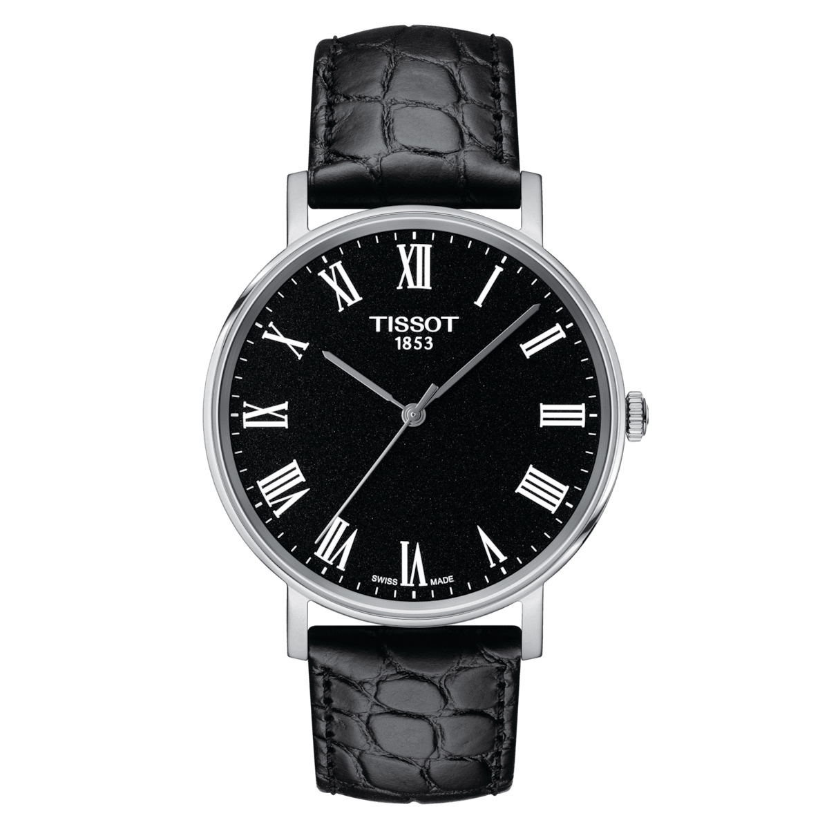 Tissot T-Classic Black Dial Men 38mm
