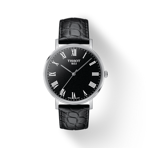 Tissot T-Classic Black Dial Men 38mm