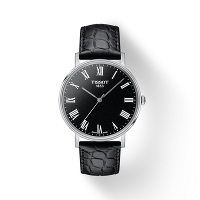 Tissot T-Classic Black Dial Men 38mm