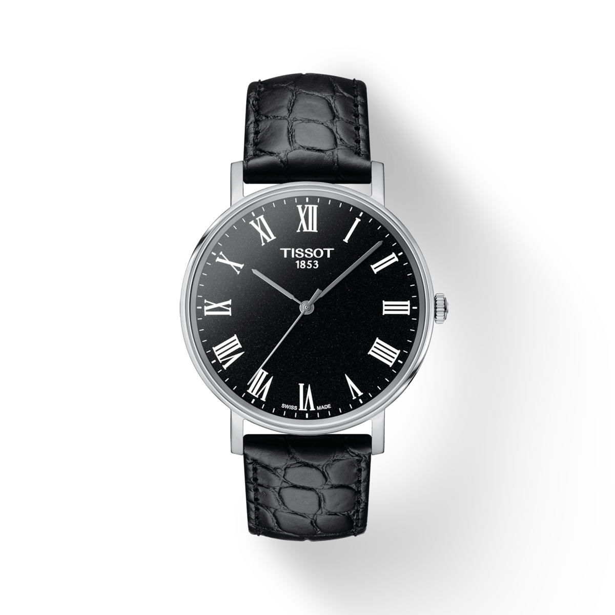 Tissot T-Classic Black Dial Men 38mm