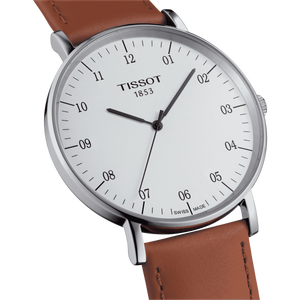 Tissot T-Classic Silver Dial Men 42mm