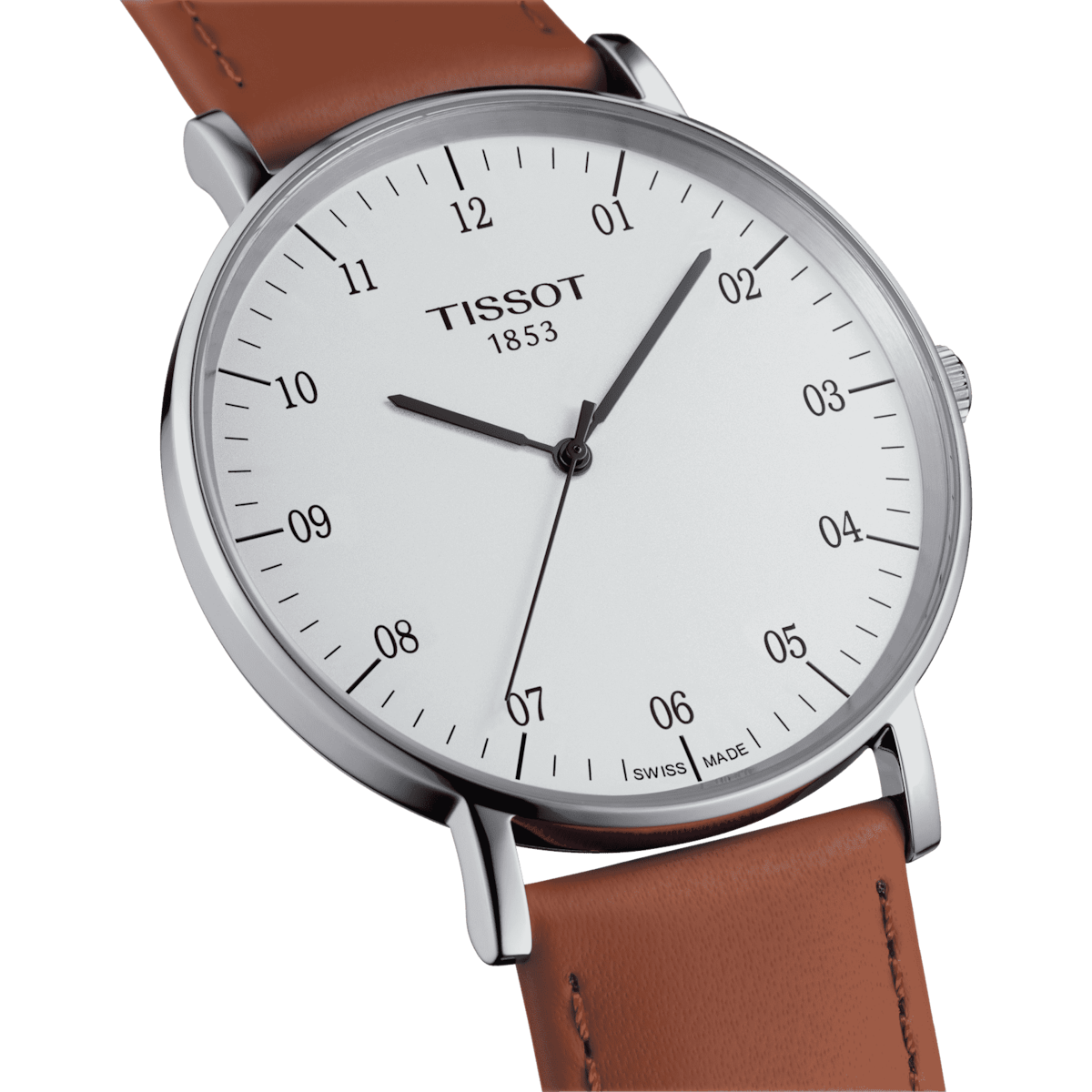 Tissot T-Classic Silver Dial Men 42mm