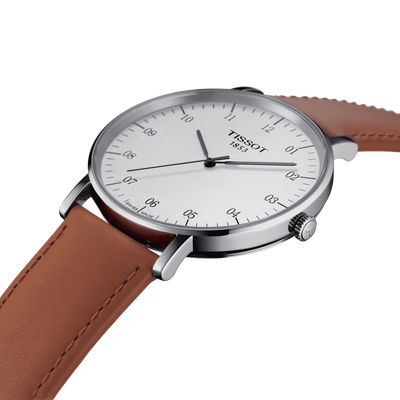 Tissot T-Classic Silver Dial Men 42mm