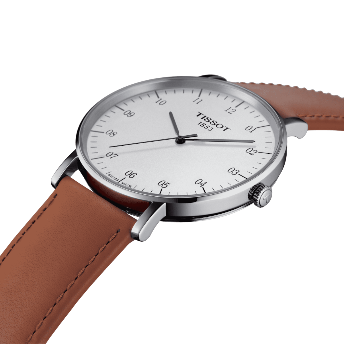 Tissot T-Classic Silver Dial Men 42mm