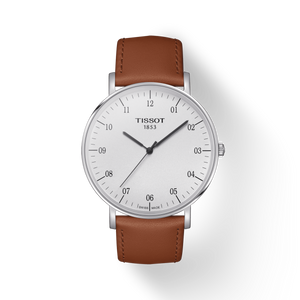 Tissot T-Classic Silver Dial Men 42mm