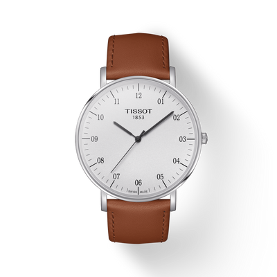 Tissot T-Classic Silver Dial Men 42mm