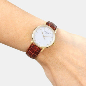 Everytime Small Women Analog Leather Watch T1092103603100