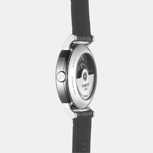 Everytime Men Automatic Silver Dial Analog Leather Watch T1094071603200
