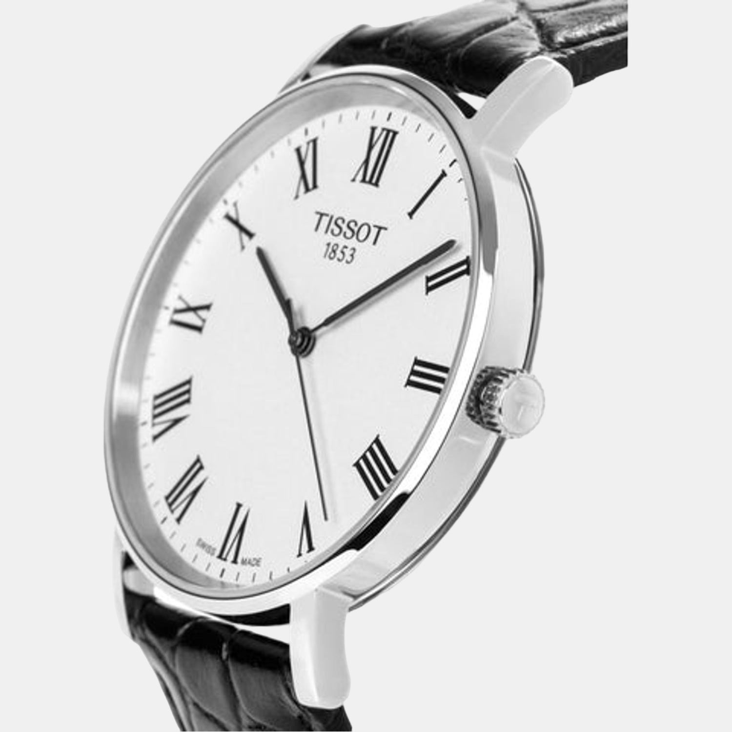 Everytime Unisex Analog Leather Watch T1094101603301