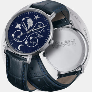 Everytime Men Analog Leather Watch T1096101604100