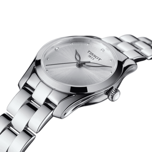 Tissot T-Lady T-Wave Silver Dial Women 30mm