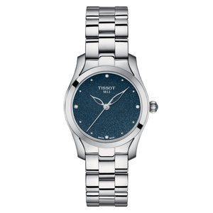 Tissot T-Lady T-Wave Blue Dial Women 30mm